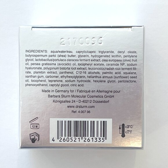 DR. BARBARA STURM Super Anti-Aging Face Cream 15 ML Sealed NWT - Picture 4 of 4